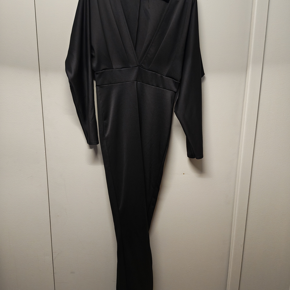 PrettyLittleThing Black Jumpsuit